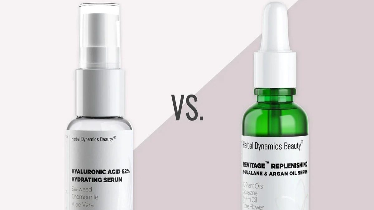 Serum Vs. Oil, What the Difference